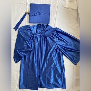 Kids graduation cap and gown